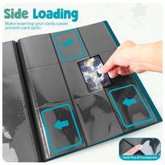 PUPTILY clear plastic sleeves offer crystal-clear visibility