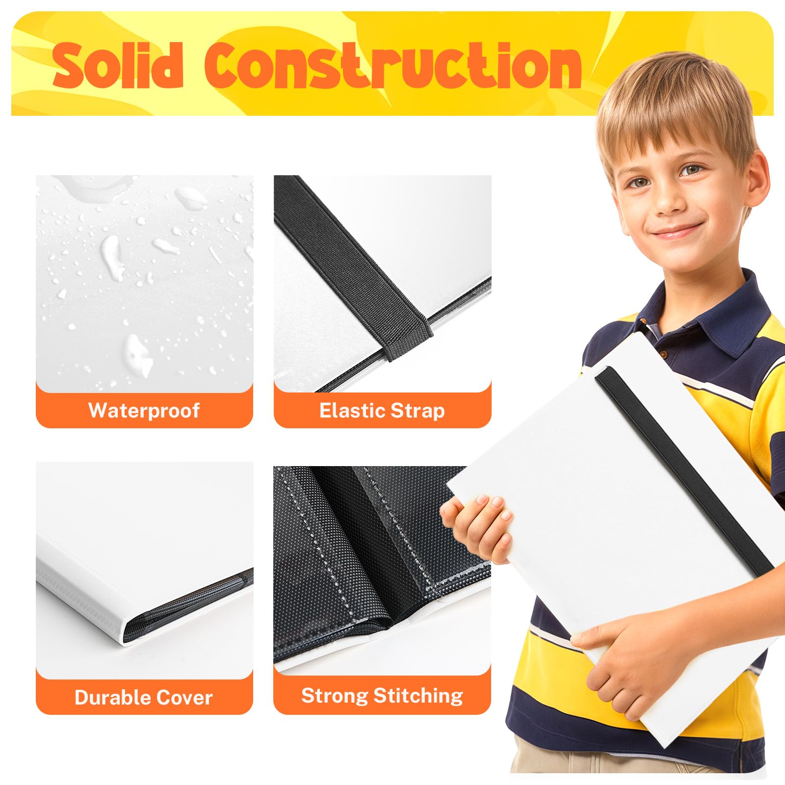 PUPTILY binder compatible with MTG, Yu-Gi-Oh, baseball and more cards.