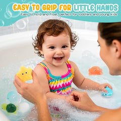 PUPTILY easy-grip toddler bath toy for little fingers