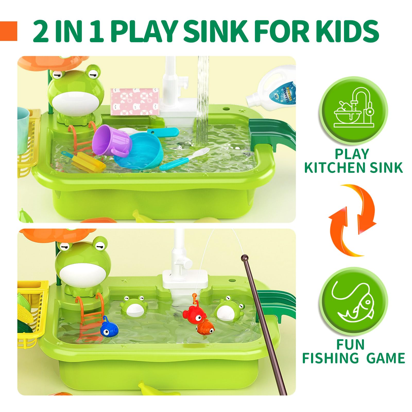 Pupu Pig kitchen play accessories spark imaginative role-play and organization.