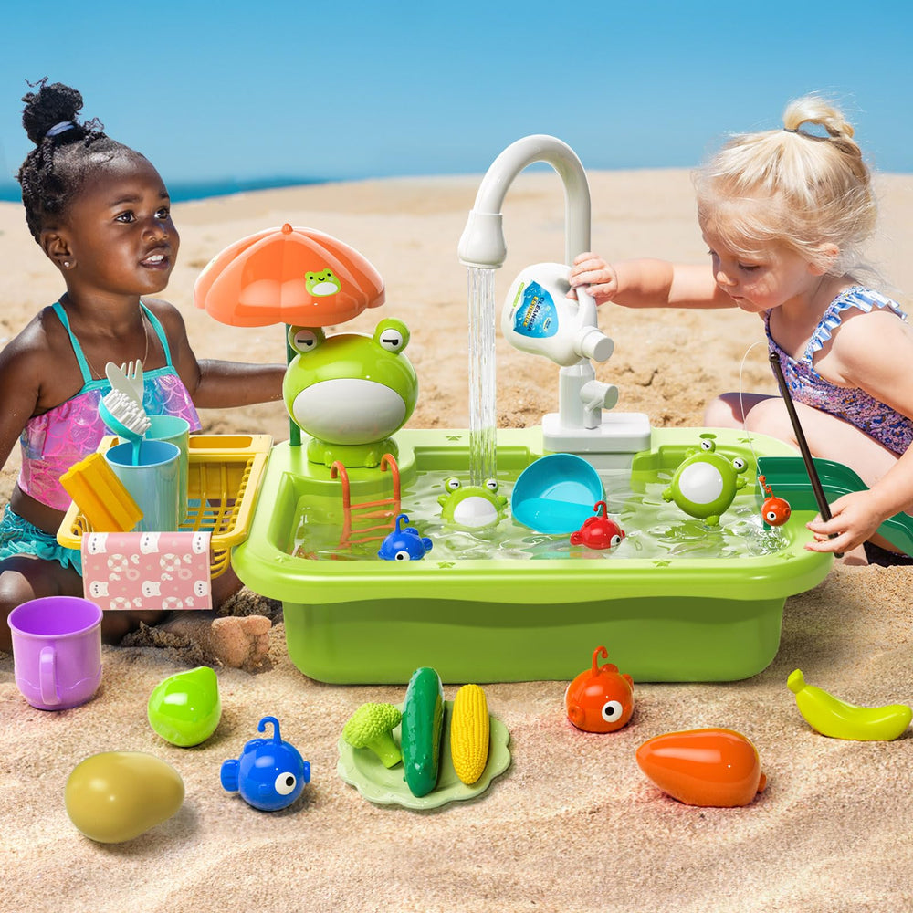 Pupu Pig pretend dishwasher set supports early chores through pretend play.