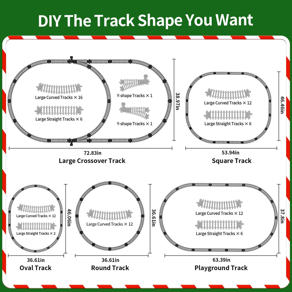 Pupu Pig track layout options for multiple city-inspired setups