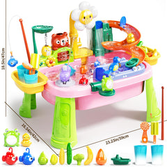Pupu Pig water table's deluxe playset offers multiple water games and accessories for immersive play