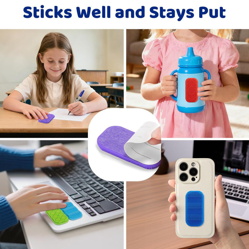 PuraEase Quiet strips provide discreet fidgeting in shared spaces.