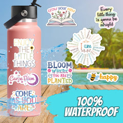 Puraesla stickers for notebooks scrapbooks add color and motivation to projects.