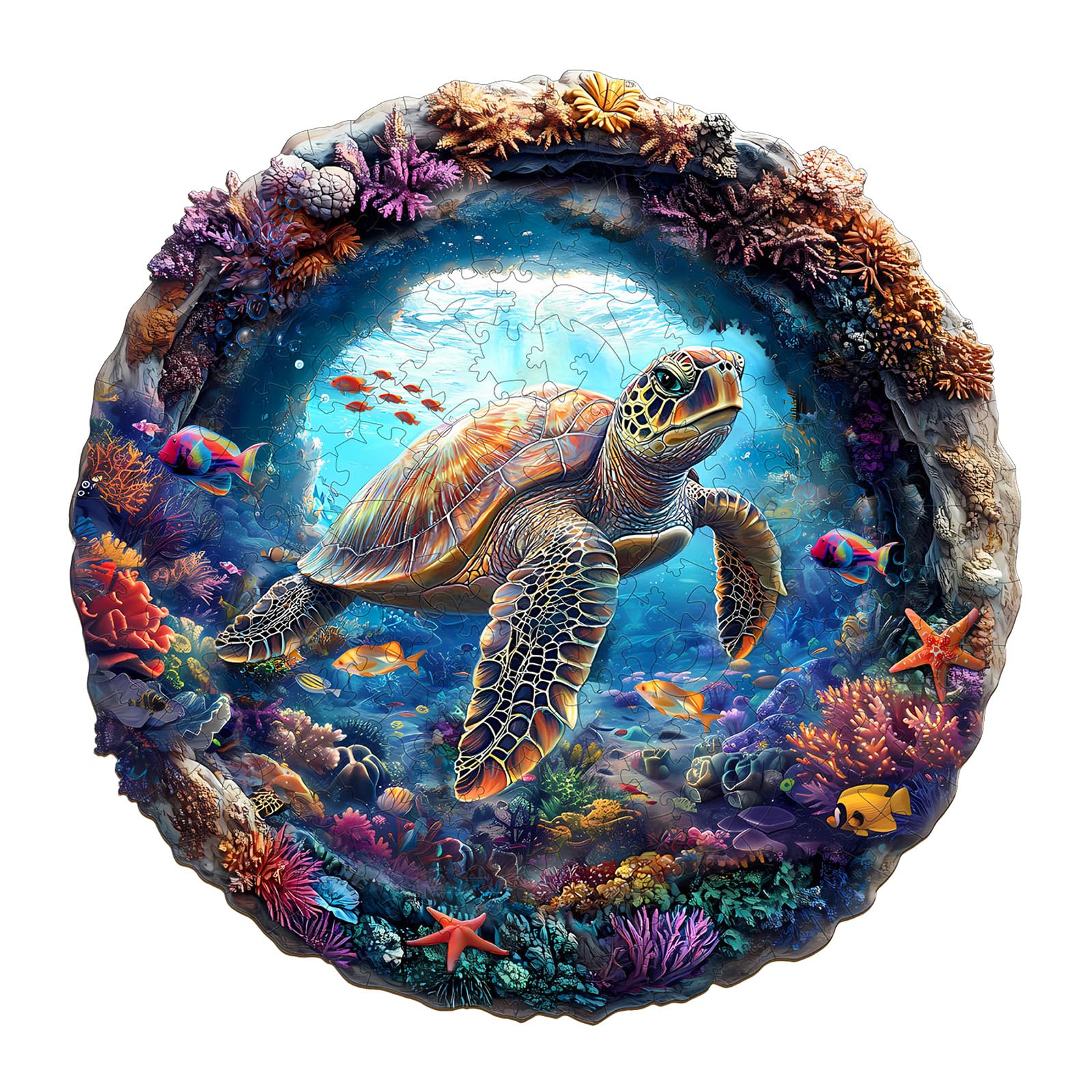 Purdicra wooden turtle puzzle box highlights premium craftsmanship, ideal for gifting.