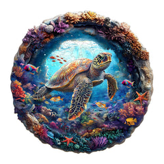 Purdicra wooden turtle puzzle box highlights premium craftsmanship, ideal for gifting.