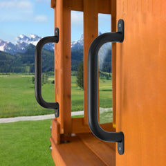 Purife handles with mount screws ensure quick installation and solid attachment