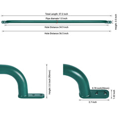 Purife backyard safety handle supports climbing structures for safer play.