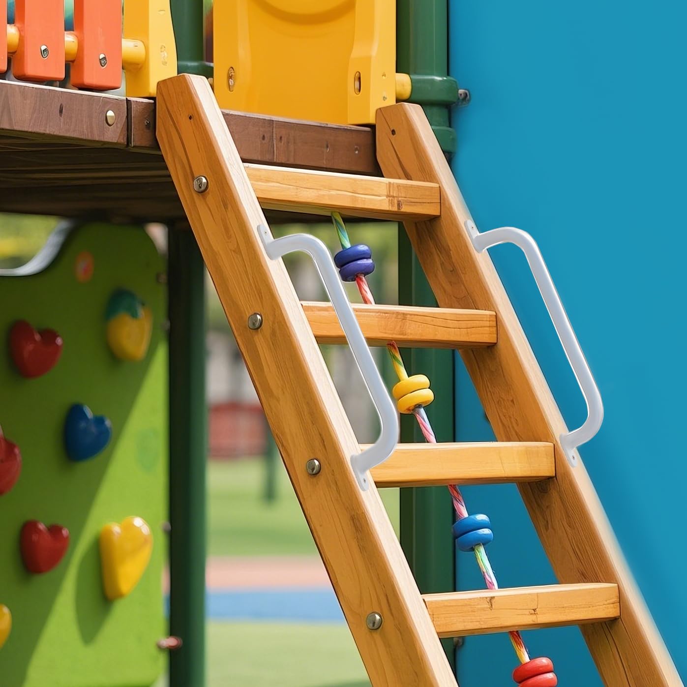 Purife versatile grab rails for indoor or outdoor use with stability.