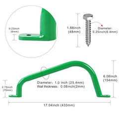 Installing Purife handle into wood with included screws