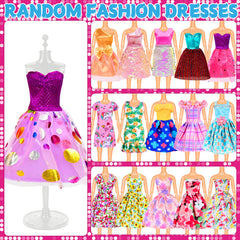 PURPERCAT fashion dresses—colorful outfits for mix-and-match storytelling.