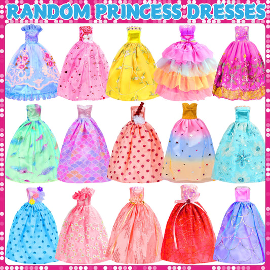 PURPERCAT fashion dresses for dolls spark creative mix-and-match styling
