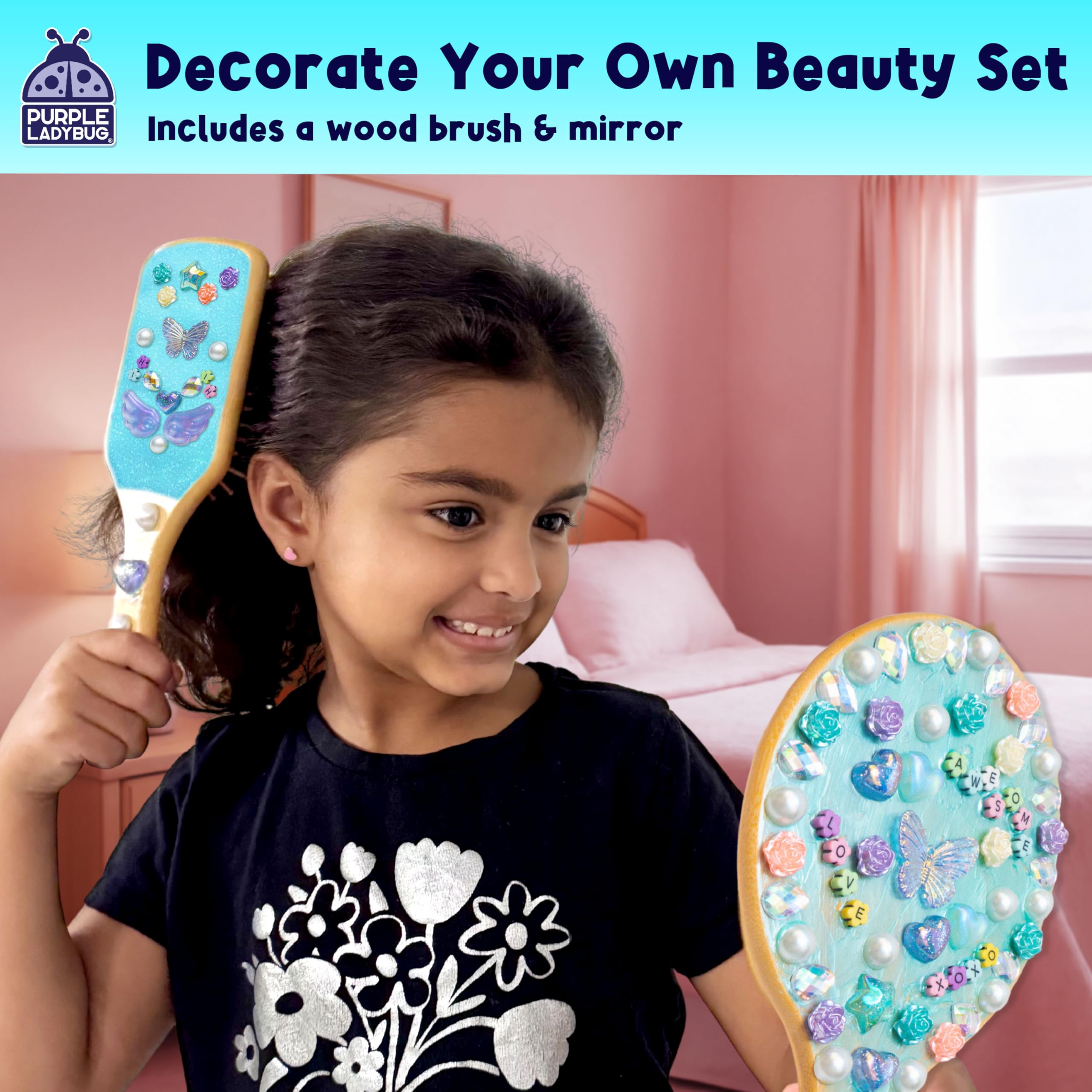 PURPLE LADYBUG all-in-one craft kit streamlines creativity