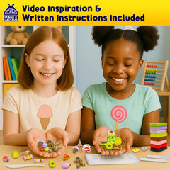 Purple Ladybug EraserLab colorful erasers on notebooks demonstrate practical, kid-friendly use