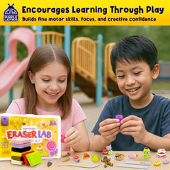 Purple Ladybug EraserLab spray bottle helps set details for neat crafting