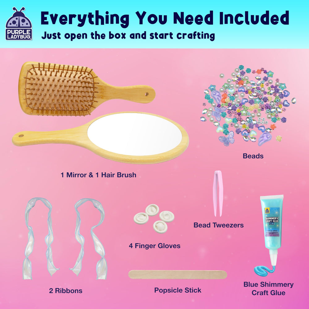 PURPLE LADYBUG shimmering gems add sparkle to every project