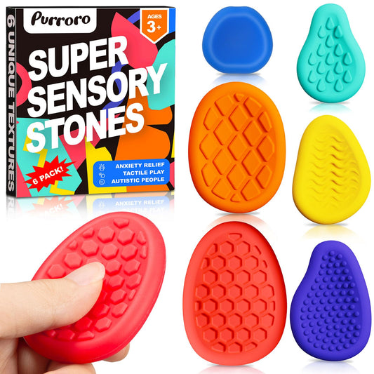 Purroro fidget with round texture offers tactile calm and focus for busy hands