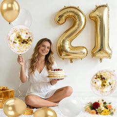 Purtarly happy 21st birthday banner fabric, washable and reusable