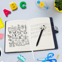 Purtarly thick-paper pages prevent ink bleed for smooth writing.