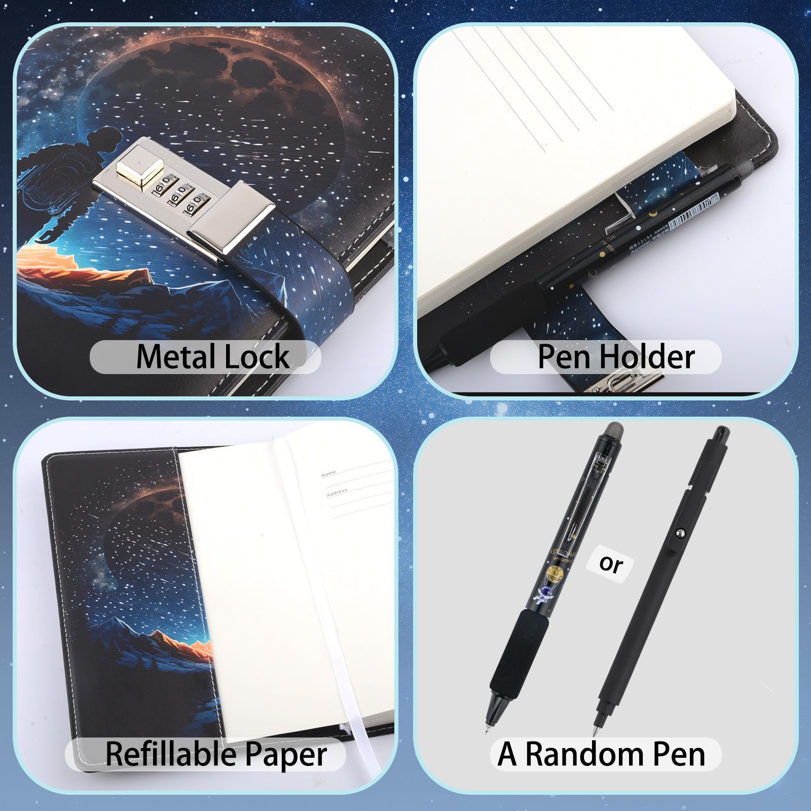 Purtarly travel diary for boys: perfect for outdoor adventures and school notes