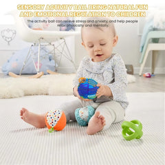 PushGoGo Sensory Ball portable-safe design is easy to carry and store