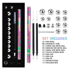 Puxmrko fidget pen magnetic rings assembly highlights hands-on creativity