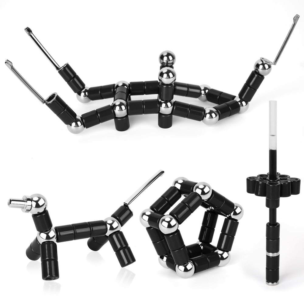 Puxmrko Finger Pen steel balls enable tactile, versatile manipulation.