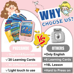 Puzcande tablet makes a thoughtful gift for boys and girls.