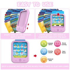 Puzcande tablet easy slot insertion for quick, hands-on play.