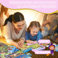 Puzcande tablet offers five learning modes for language, word learning, sounds, and games.