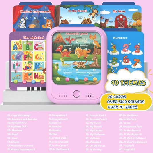 Puzcande tablet screenless design reduces screen time while kids explore.