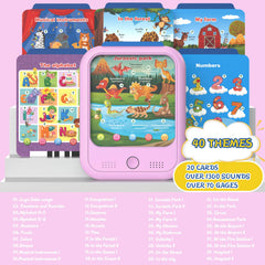 Puzcande tablet screenless design reduces screen time while kids explore.