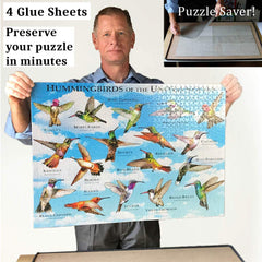 Puzzle EZ 24x30 puzzle saver suitable for 1000-piece layouts.