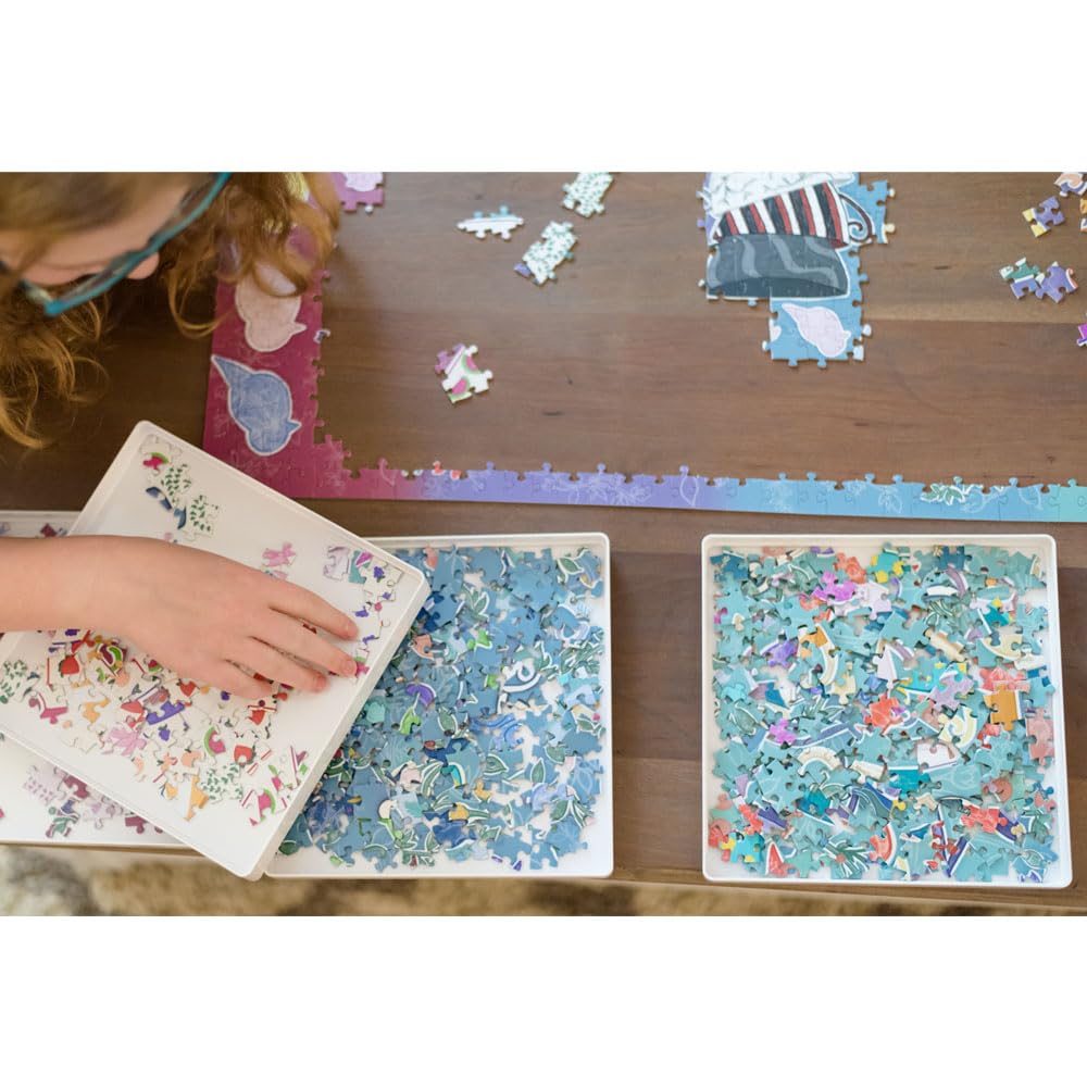 PUZZLE EZ gift-ready packaging makes a thoughtful present for puzzle enthusiasts.