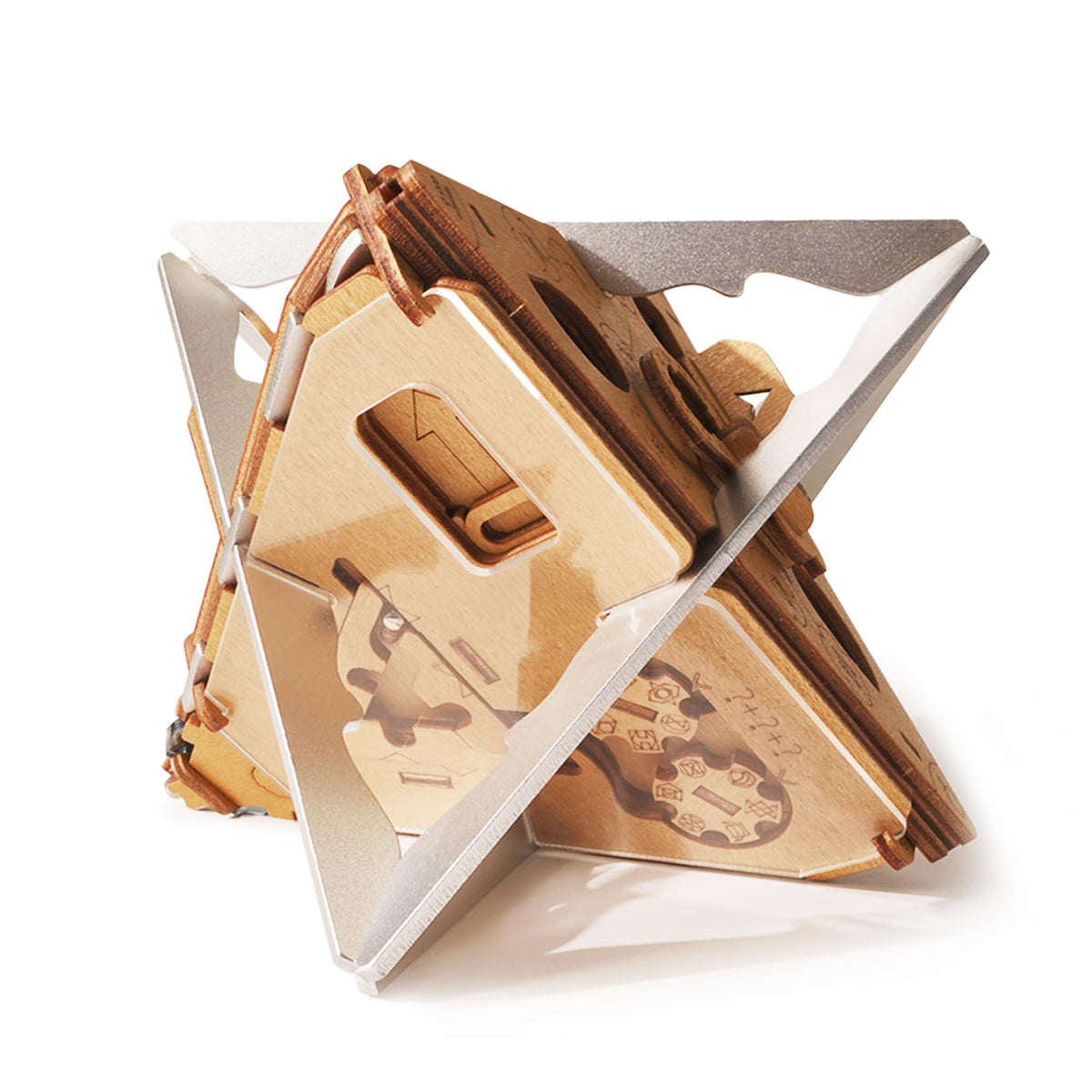 PUZZLE POTATO anti-gravity device highlights a mind-bending escape-room experience for adults.