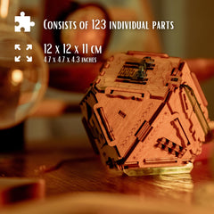 PUZZLE POTATO hidden compartments store cash or small gifts securely.