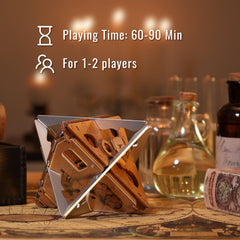 PUZZLE POTATO tricky puzzles engage players with immersive escape-room-style riddles.