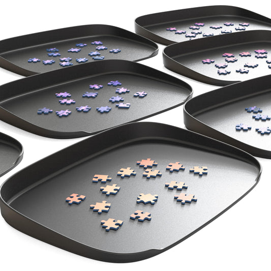 Puzzlup Puzzle Sorting Trays six-tray set for large puzzles