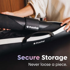 Puzzlup soft polyester surface provides a comfortable puzzle experience.