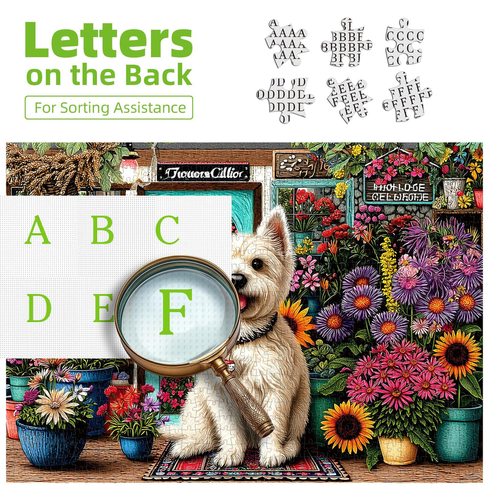 PuzzOne turquoise door puzzle image highlights bold contrast for focused solving sessions.
