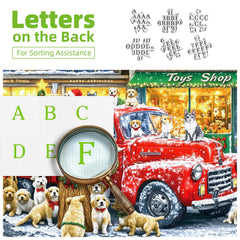 PuzzOne puppies and kittens add charm for kid-friendly holiday puzzle time.