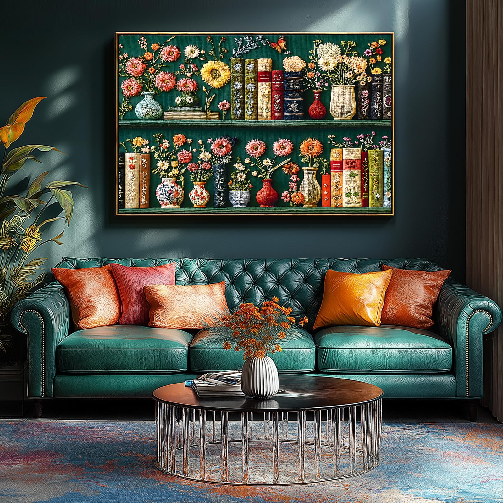 PuzzOne Wildflower Pages box packaging showcases sturdy vintage-style presentation