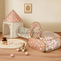 PXFAYSFQ 3-in-1 play tent front view, cozy and safe for toddlers.