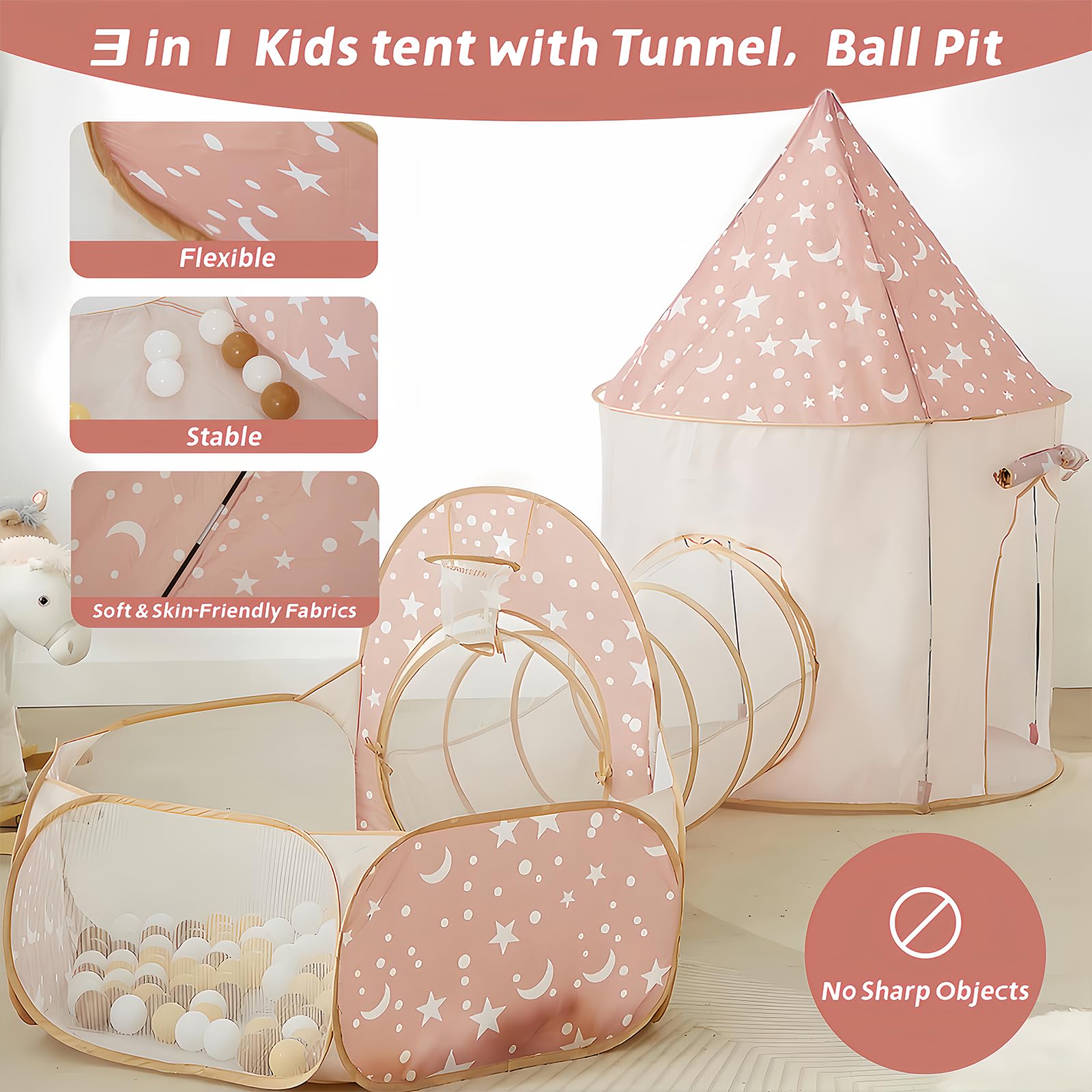 PXFAYSFQ beige star-pattern play area design for modern rooms.
