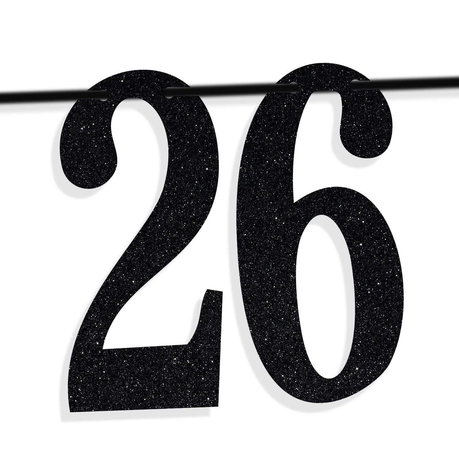PYBHILK 26th birthday party banner set for festive decorations