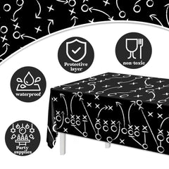 Pymurod thick oil-resistant plastic protects surfaces during celebrations.