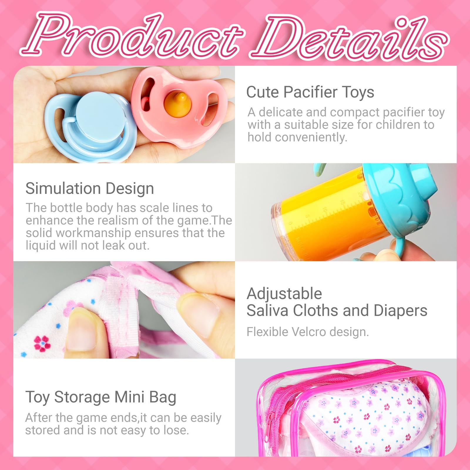 Pynqdfu doll bowls, ideal for pretend meals and role play.