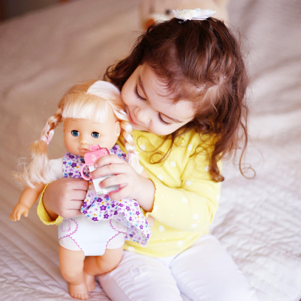 Pynqdfu doll spoons, sturdy and kid-friendly for doll dining.