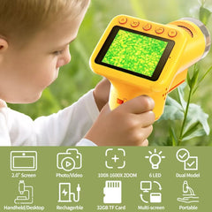 PYRODUM portable handheld base enables easy outdoor exploration with stable viewing.